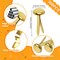 Paper Fasteners,Medium 3/4-Inch Brass Plated Scrapbooking Brads Round Metal Brads for Crafts Making DIY,300 Pack
